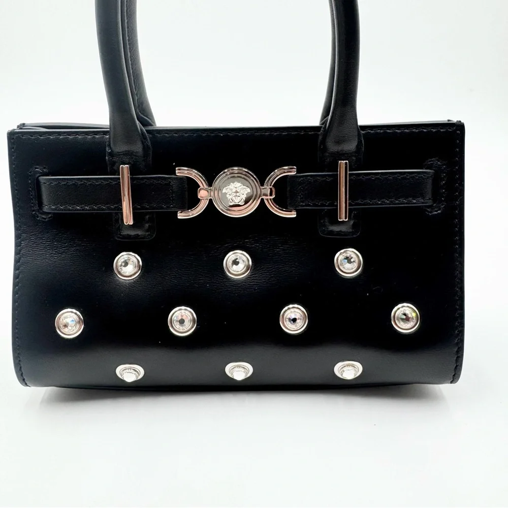 Versace Mini Crystal Medusa '95 Tote Bag - Picture 2 of 11